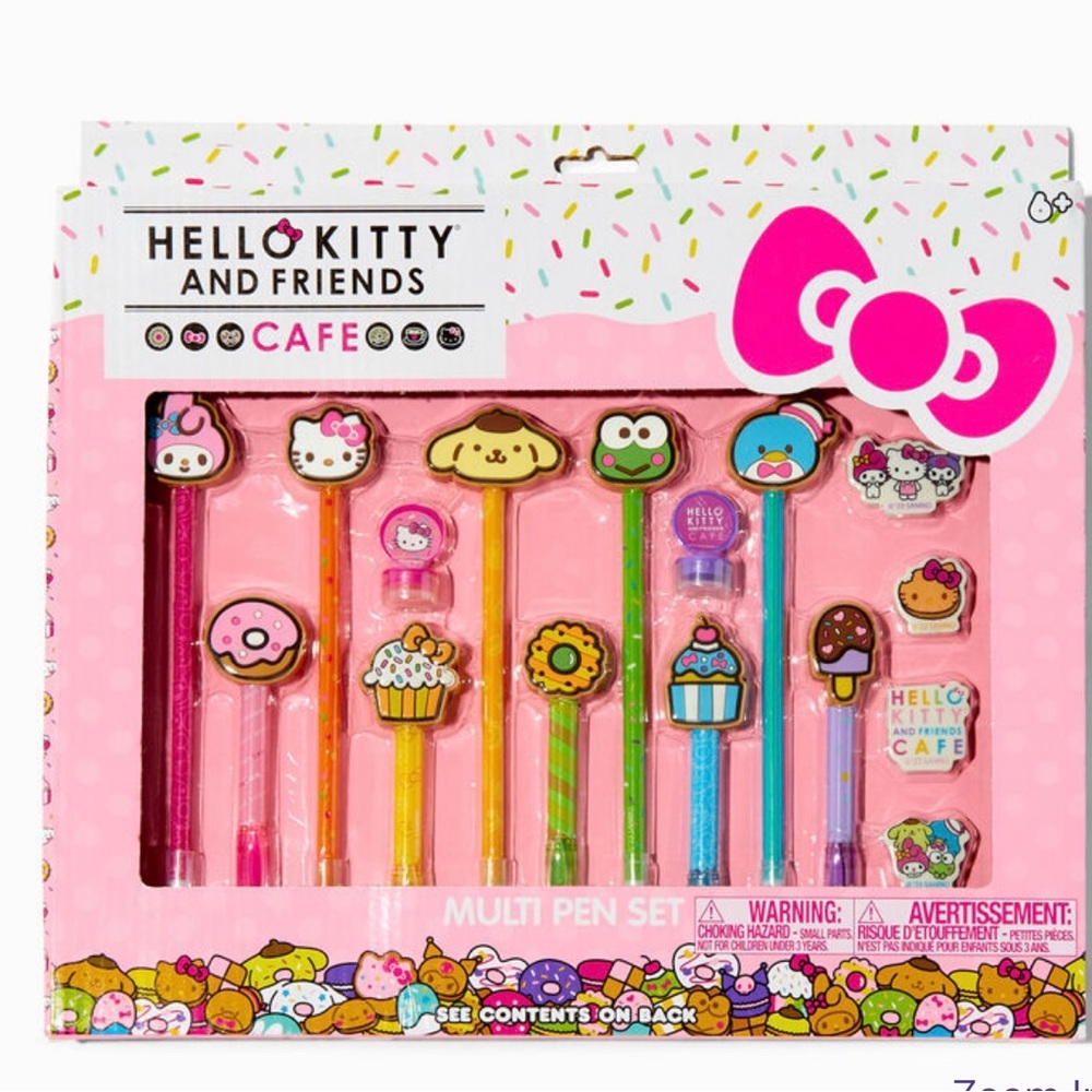 Hello Kitty® And Friends Cafe Pen Set